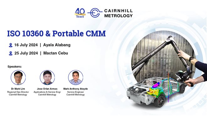 ISO 10360 & Portable CMM | Cairnhill Metrology